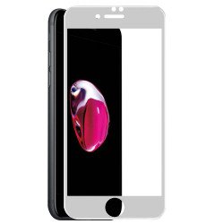 iPhone SE2020 / 8 / 7 / 6S / 6 HD Tempered Glass Full Screen Protector (White Edge)